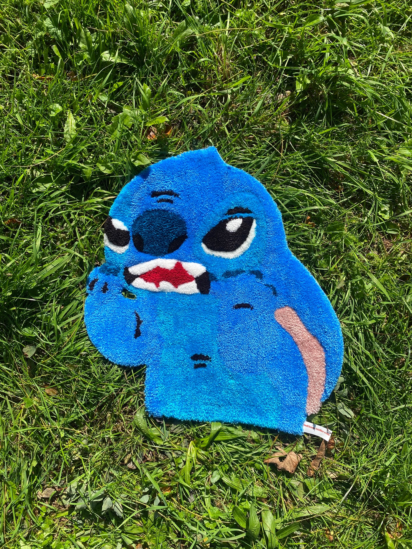 Stitch the Blue Alien Wall Art / Area Rug