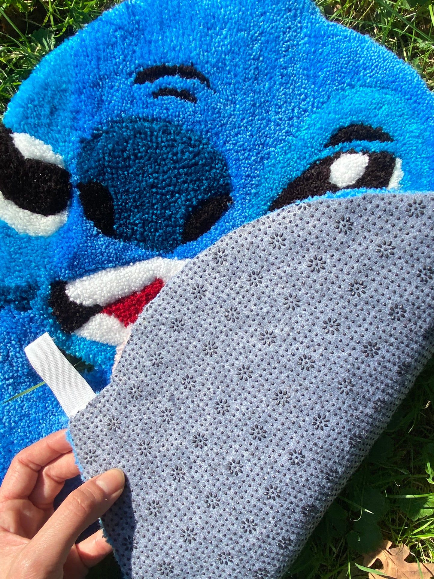 Stitch the Blue Alien Wall Art / Area Rug