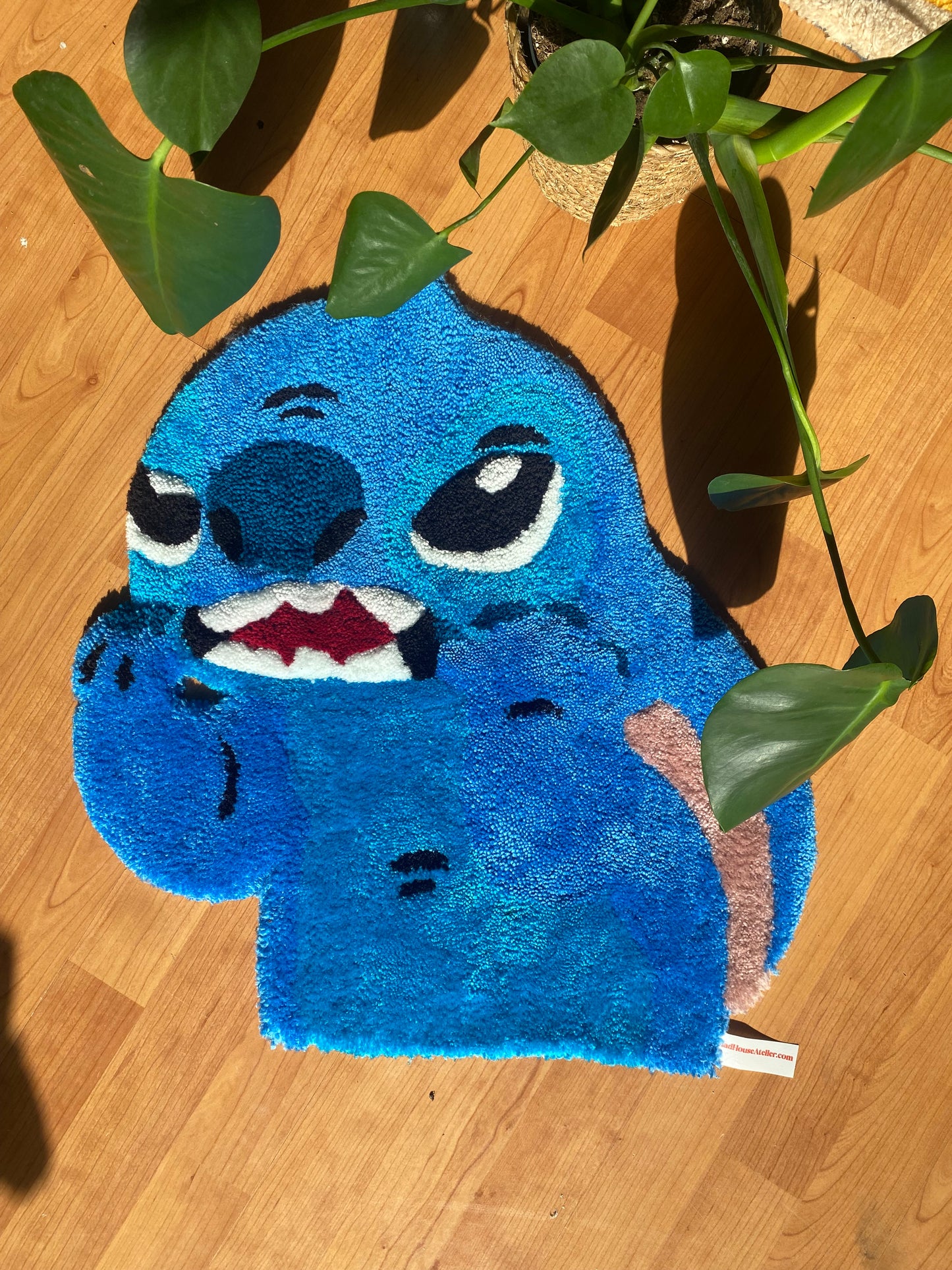 Stitch the Blue Alien Wall Art / Area Rug